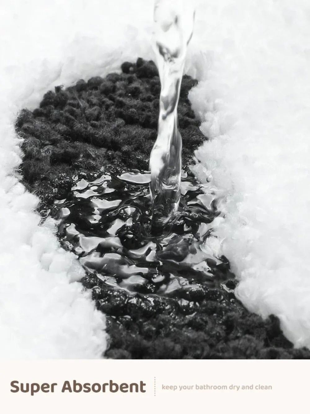 Cute Sheep Bath Rug, Bathroom Mat Non-Slip Soft Shower Rug Funny Plush Microfibe